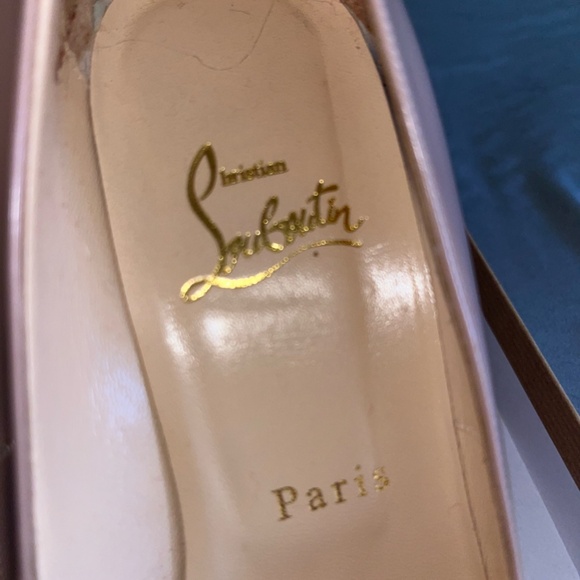 New Simple Pump 100 Jazz Calf Louboutin Nude Heels | Stilettos CV 5.5 - Picture 10 of 14